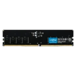 Memoria Ram UDIMM CRUCIAL CT 16GB DDR5 4800MHz CL40 1.10V Single Negro