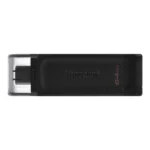 Pen Drive KINGSTON DataTraveler 70 64GB USB 3.2 Gen 1 Tipo C Negro