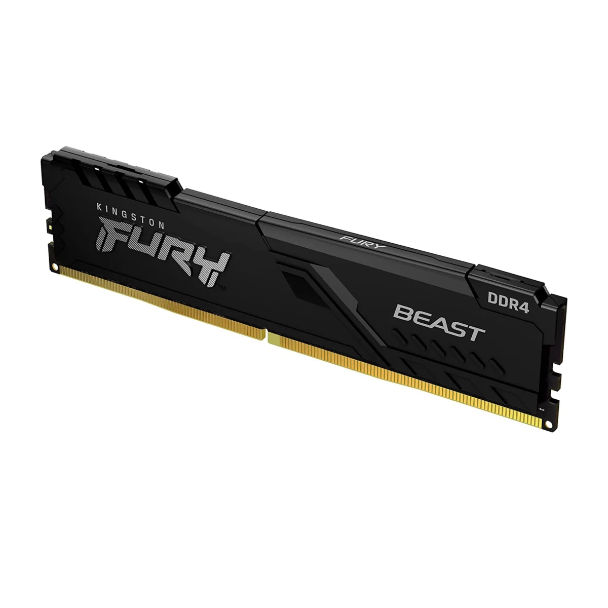 Memoria Ram UDIMM KINGSTON Fury Beast 8GB DDR4 3600MHz CL17 1.35V Single Negro