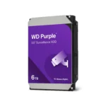 Disco Interno HDD WESTERN DIGITAL Purple 6TB 3.5" SATA 3.0 256MB