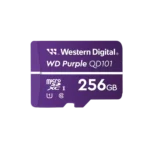 Tarjeta de Memoria WESTERN DIGITAL Purple MicroSDXC 256GB UHS-I U1 V10