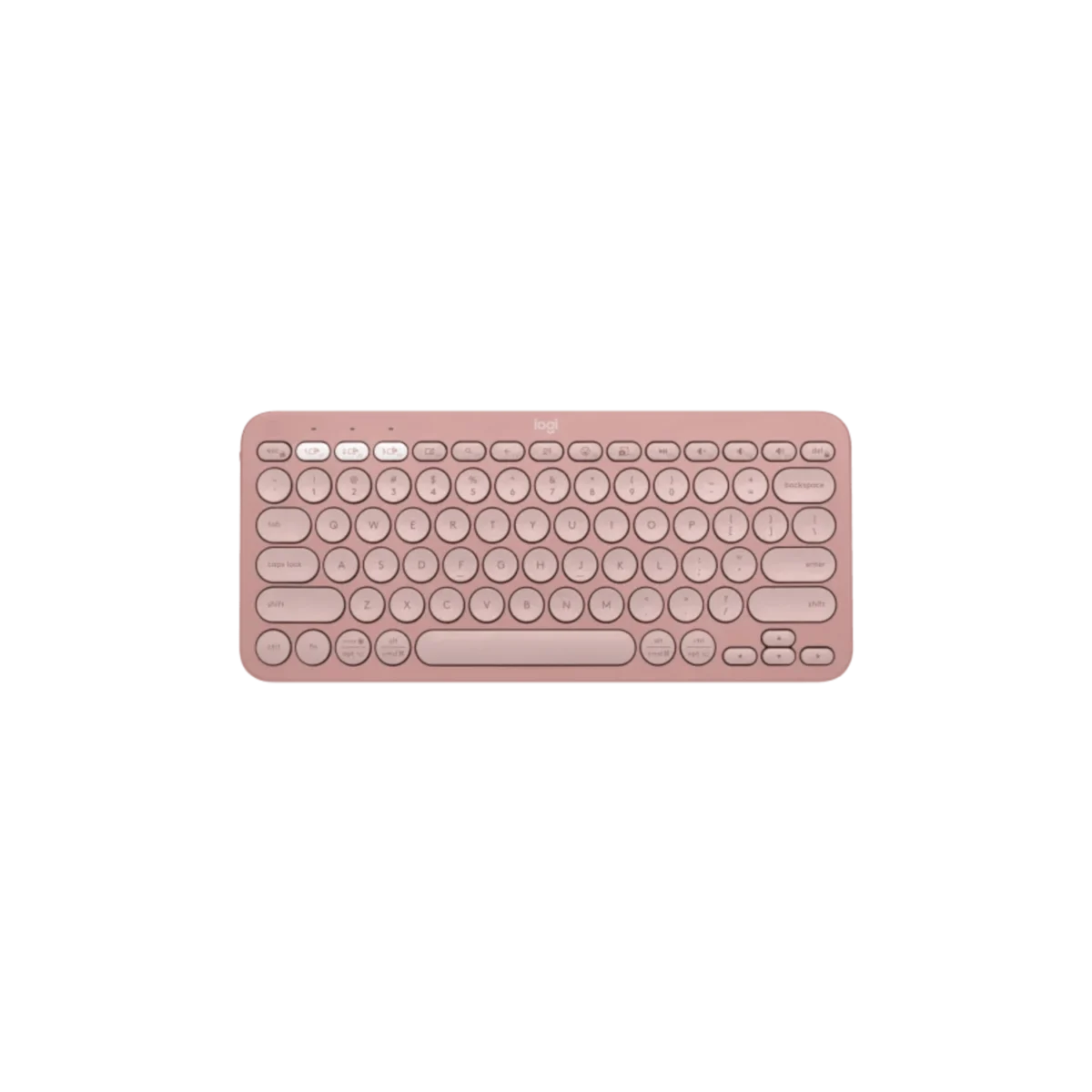 Teclado Inalámbrico Logitech Pebble 2 K380 Rosa