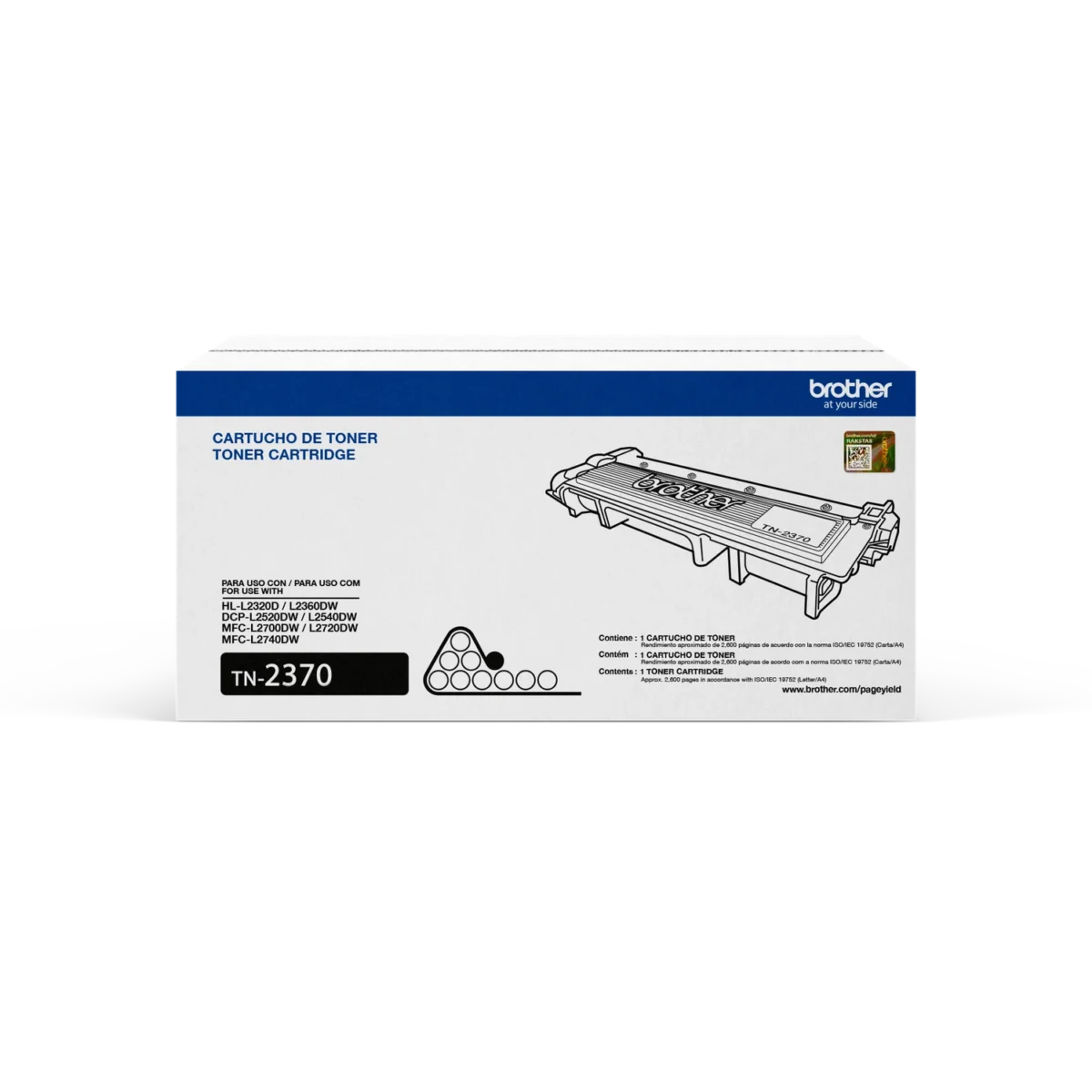 Cartucho de toner TN-2370 Negro LaserJet