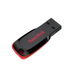 Pen Drive SANDISK Cruzer Blade 128GB USB 2.0 Tipo A Negro