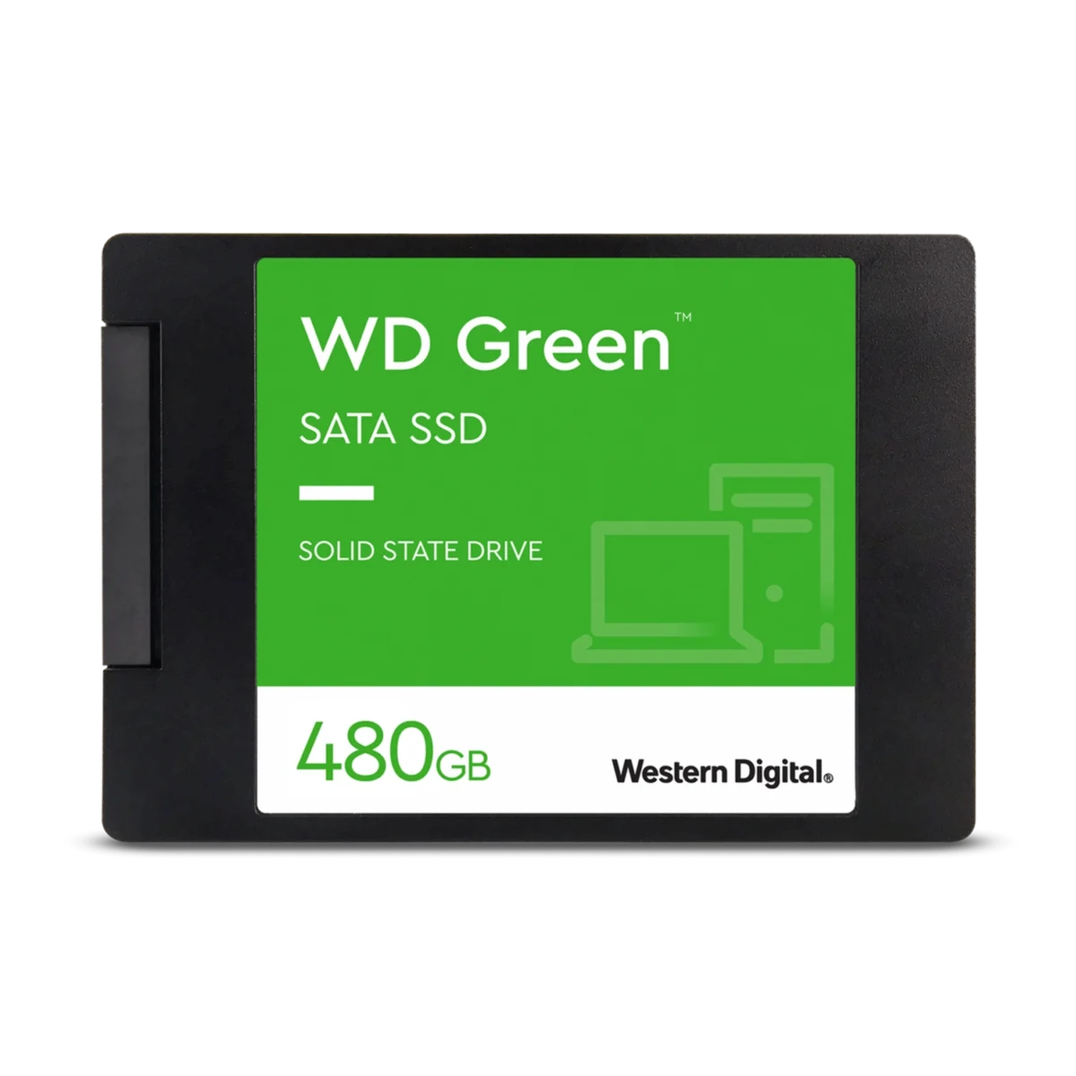 Disco Interno SSD WESTERN DIGITAL Green 480GB 2.5" SATA 3.0  545MB/s