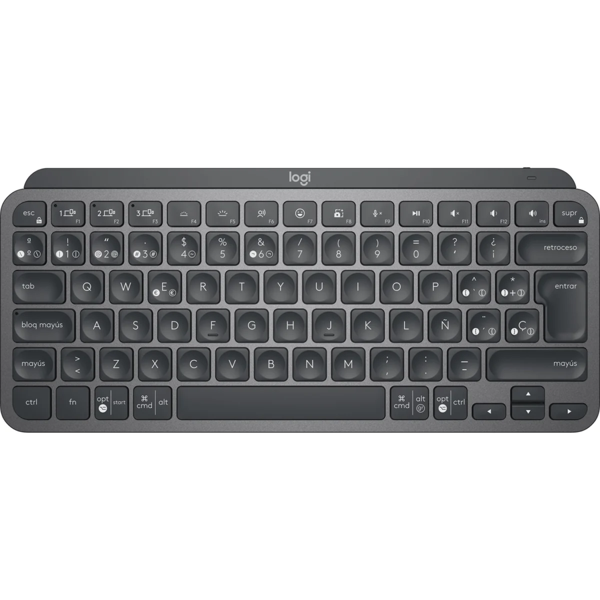 Teclado Inalámbrico LOGITECH MX Keys Mini Negro