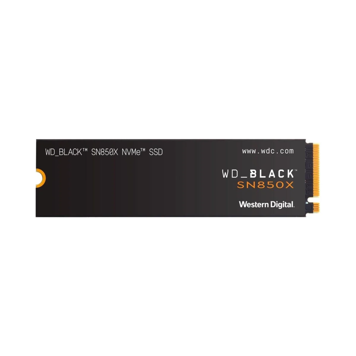 Disco SSD Western Digital 2T Black SN850X NVMe 7300MB/S S/Disipador