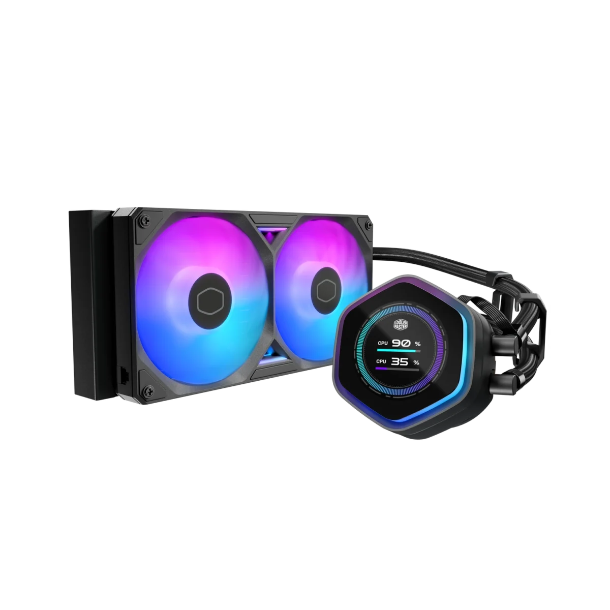 Water Cooler CM Masterliquid 240 Atmos II LCD ARGB