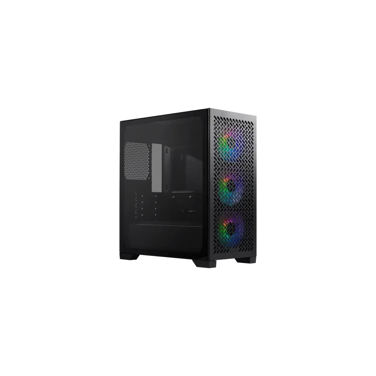 Gabinete Cooler Master Elite 302 Black 3 fans ARGB s/fuente