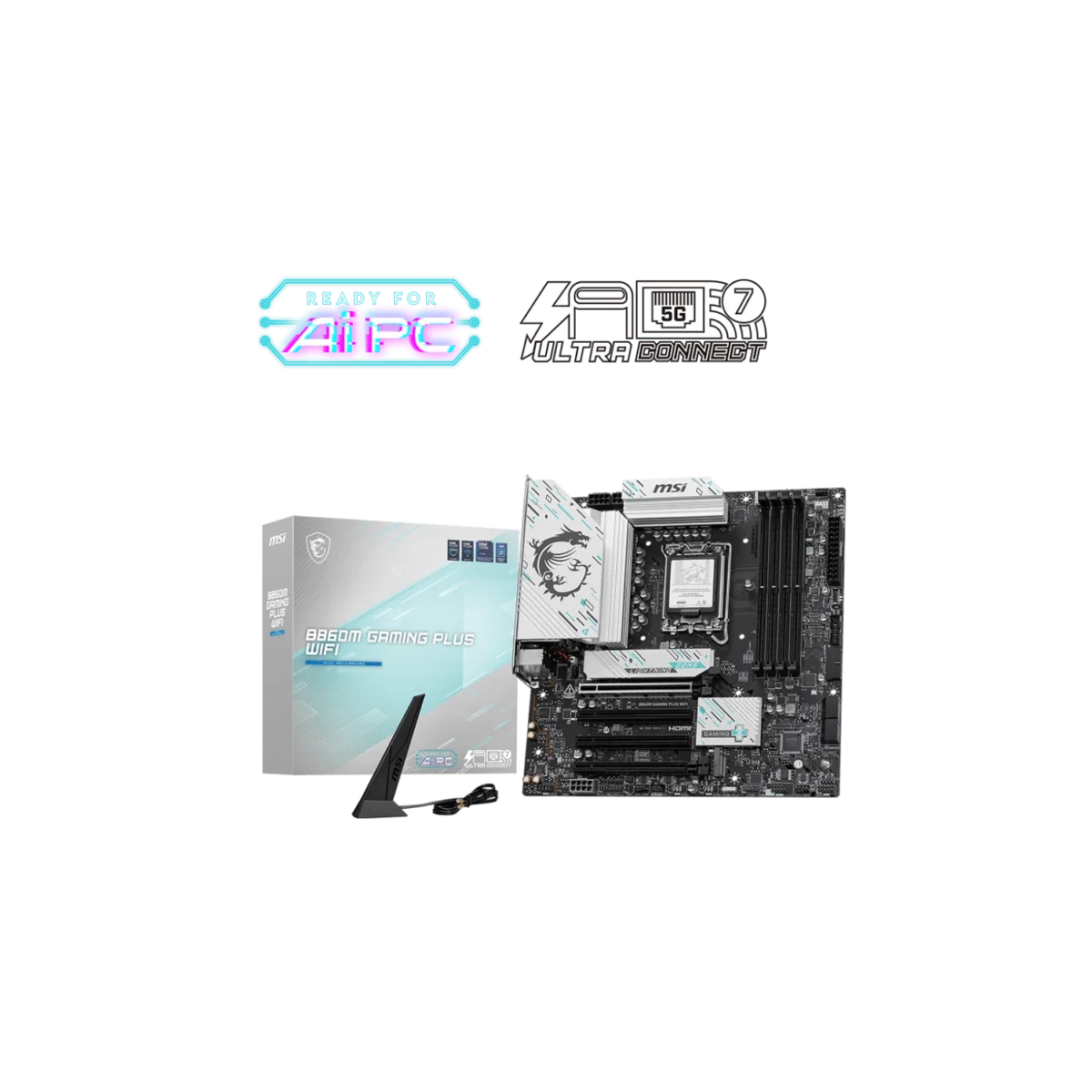 Motherboard MSI B860M GAMING PLUS WIFI LGA1851 DDR5