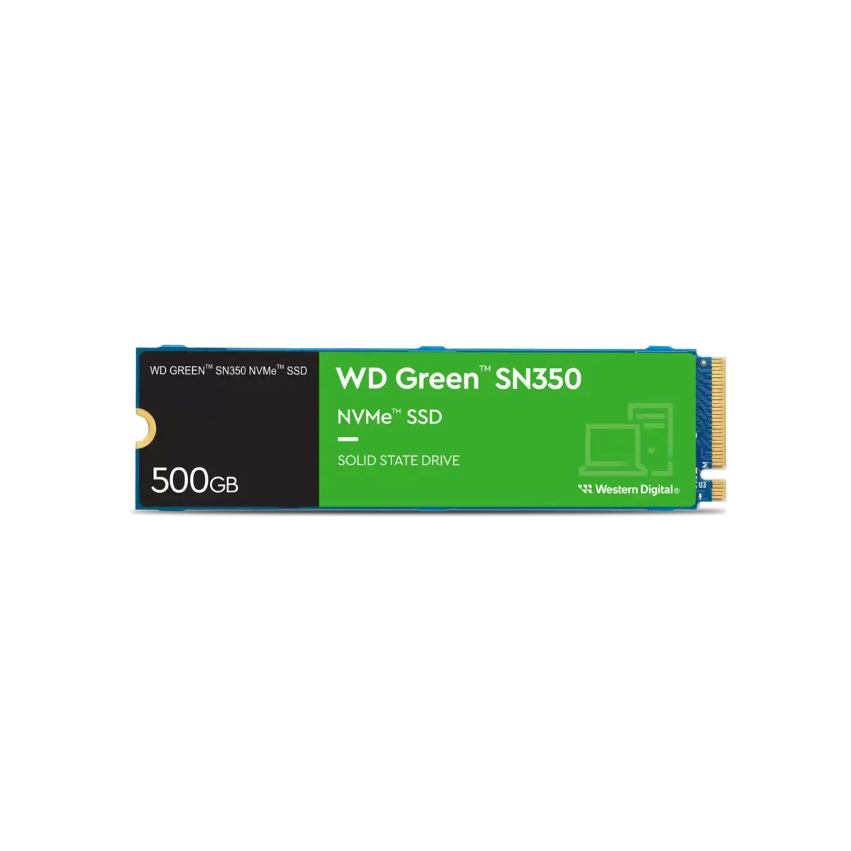 Disco SSD WD 500GB Green SN350 NVMe gen3 2400MB/S