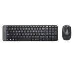 Teclado Inalámbrico LOGITECH MK220 Negro
