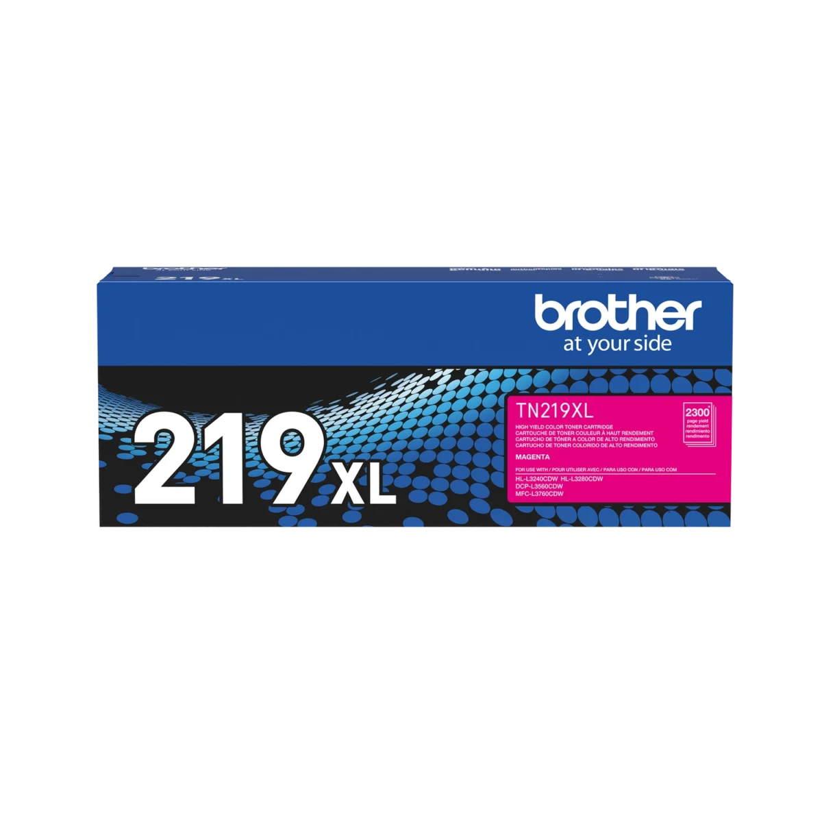 Cartucho Toner Brother TN219XL Magenta