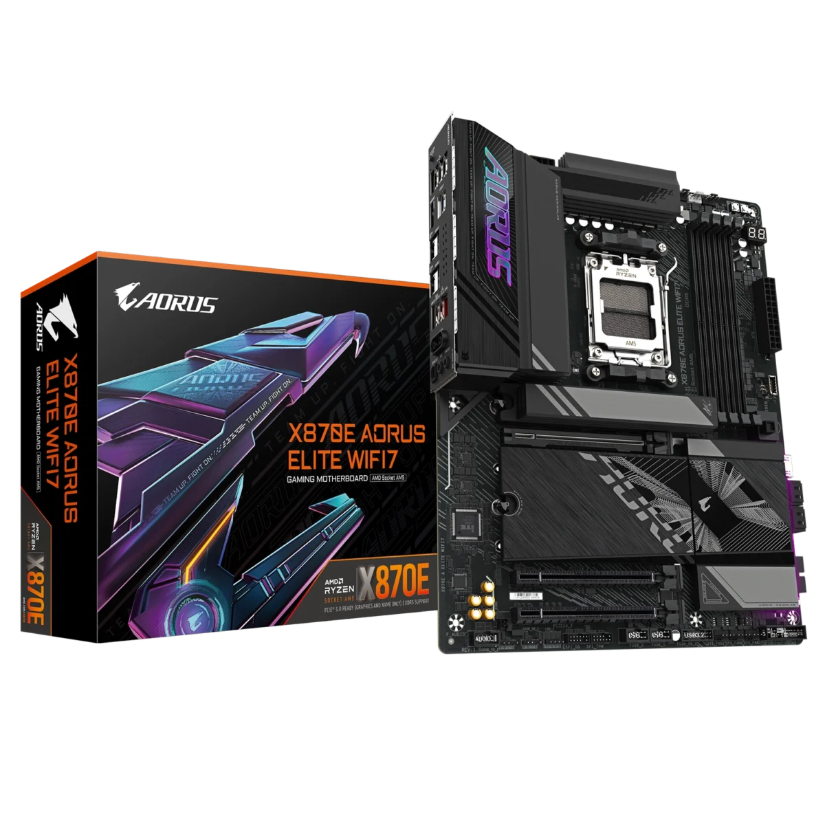 Motherboard (AM5) GIGABYTE X870E AORUS ELITE WIFI7 DDR5
