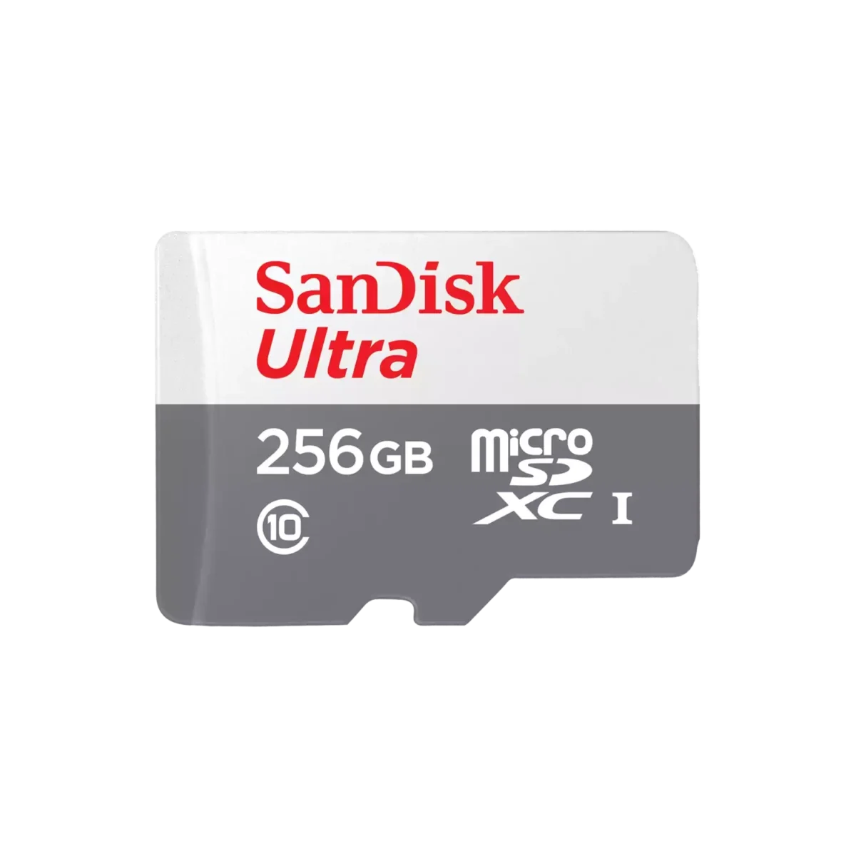 Tarjeta de Memoria SANDISK Ultra MicroSDXC 256GB UHS-I U1 V10 c/adap