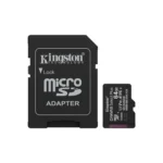 Tarjeta de Memoria KINGSTON Canvas Select Plus MicroSDXC 64GB Gen3 A1 100MB/s c/adaptador