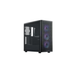 Gabinete Cooler Master Elite 502 Black 3 Fans ARGB s/fuente