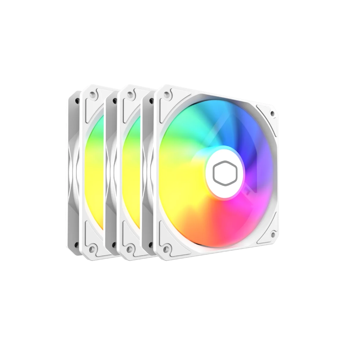 Fan Cooler CM MF120 Lite ARGB White Edition 3-Pack