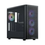 Gabinete Cooler Master Elite 502 Black 4 Fans ARGB s/fuente