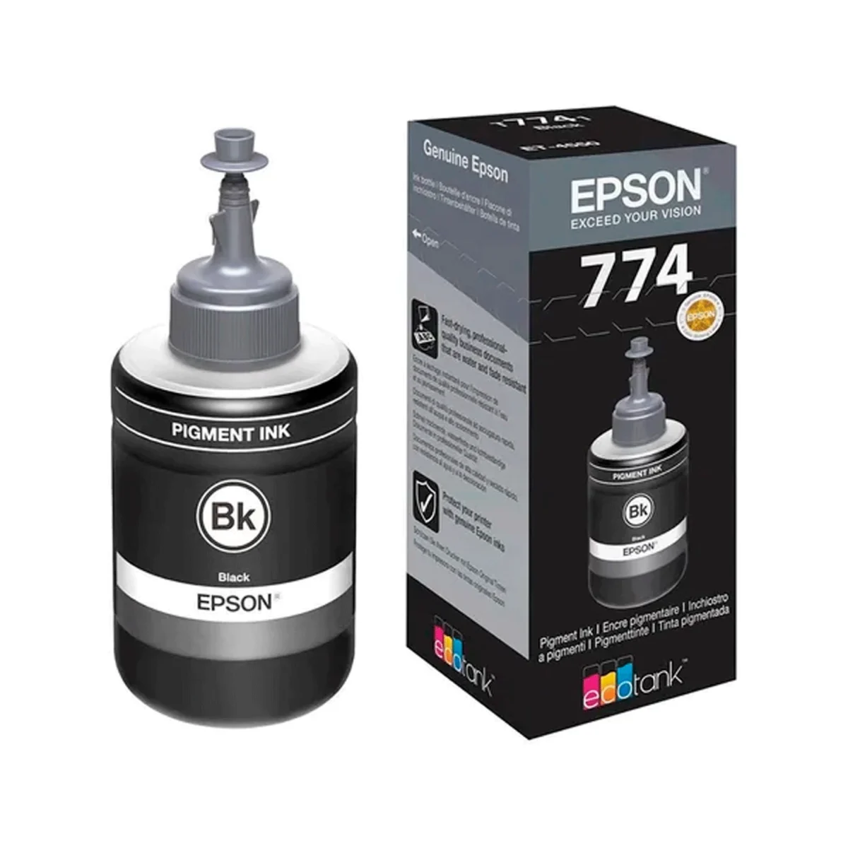Botella de Tinta EPSON 774 Negro