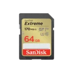 Tarjeta SD Sandisk Extreme 64GB UHS-I 180MB/s 4K
