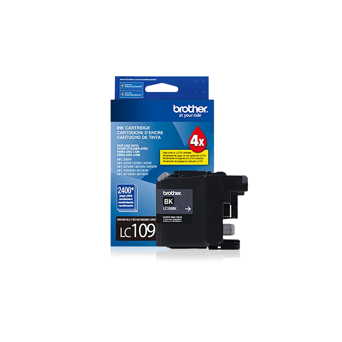 Cartucho de tinta LC-109BK Negro
