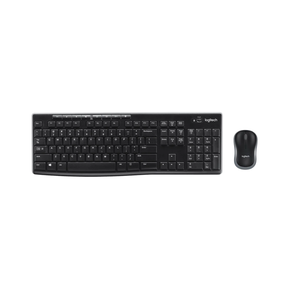 Teclado Inalámbrico LOGITECH MK270 Negro