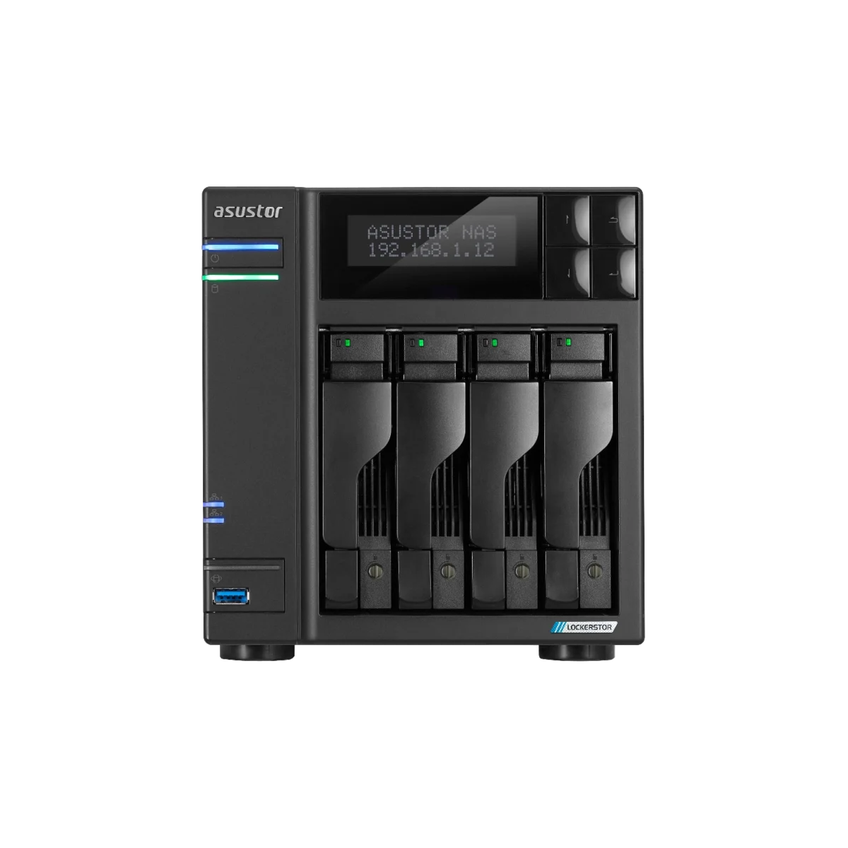 Asustor NAS Tower Lockerstor 4 Gen 3 AS6804T 4X3.5/2.5