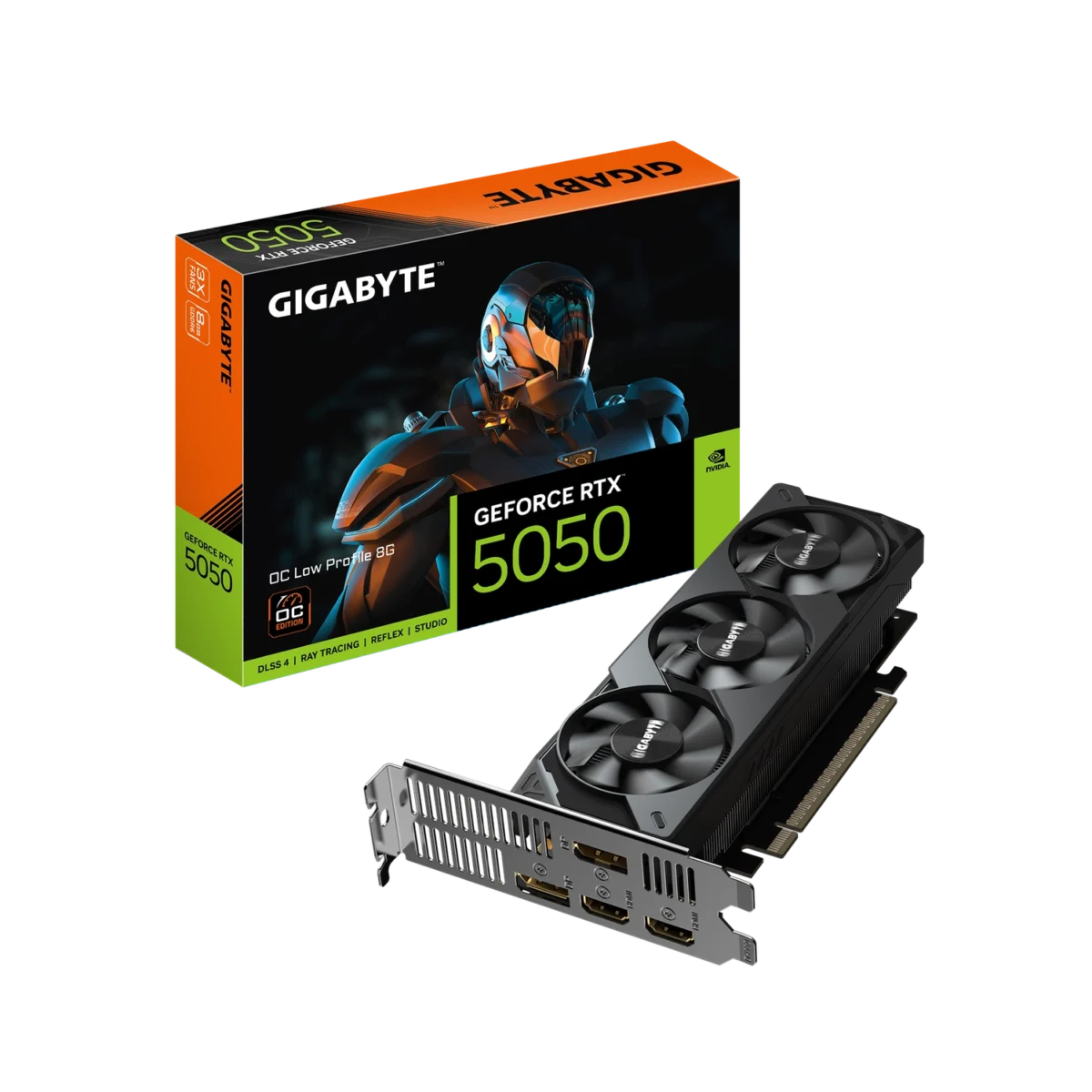 Placa de Video GIGABYTE GeForce RTX 5050 OC Low Profile 8G