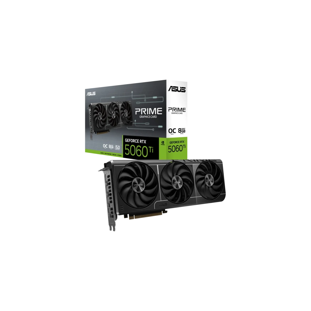 Placa de Video ASUS NVIDIA GeForce PRIME RTX 5060TI O8G