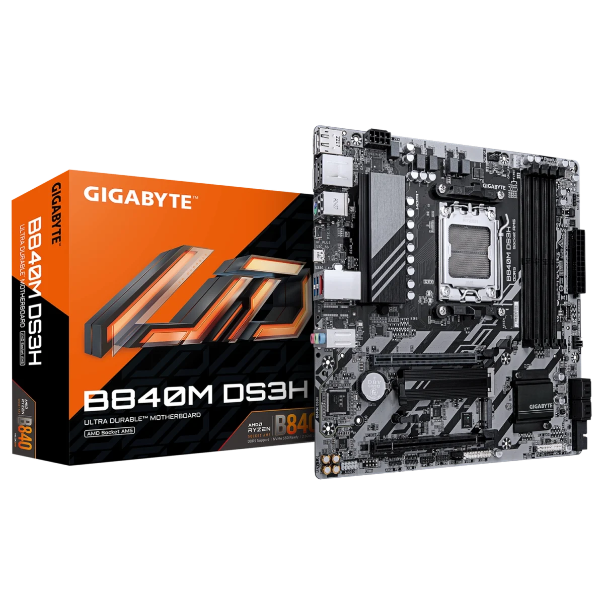 Motherboard (AM5) GIGABYTE B840M DS3H