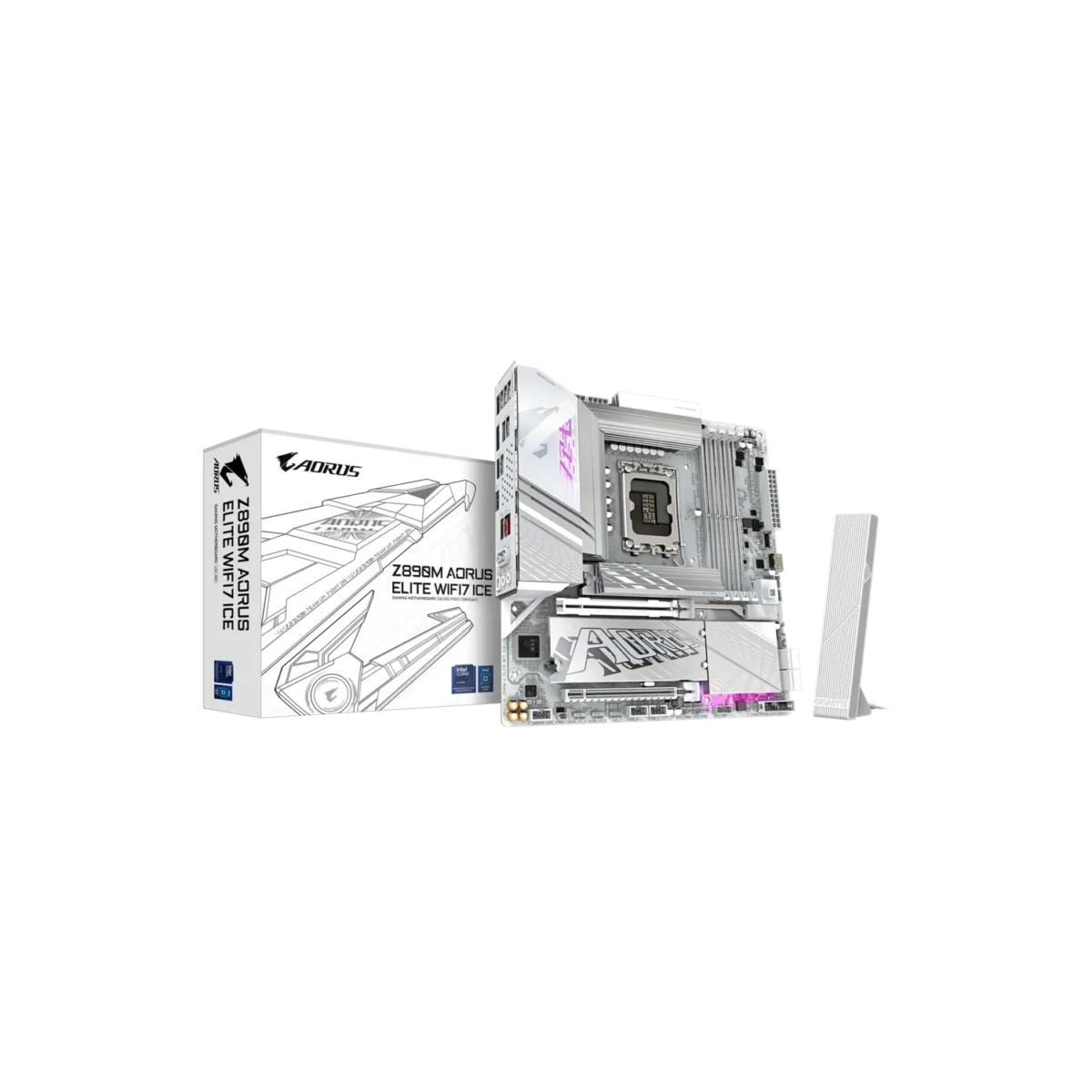 Motherboard (1851) GIGABYTE Z890M AORUS ELITE WIFI ICE