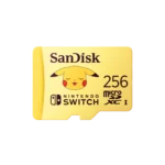 Tarjeta de Memoria Sandisk MicroSDXC 256GB UHS-I Card C10 U3 100Mb for Nintendo Switch Pokemon Edition