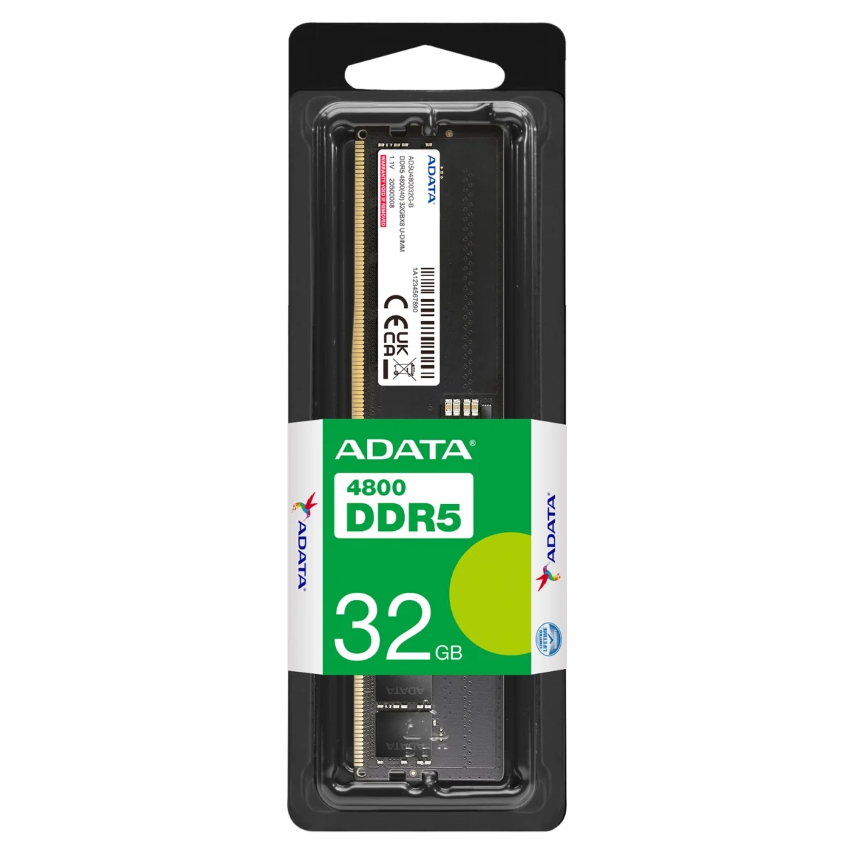 Memoria Ram UDIMM ADATA 32GB DDR5 5600MHz CL46 1.1