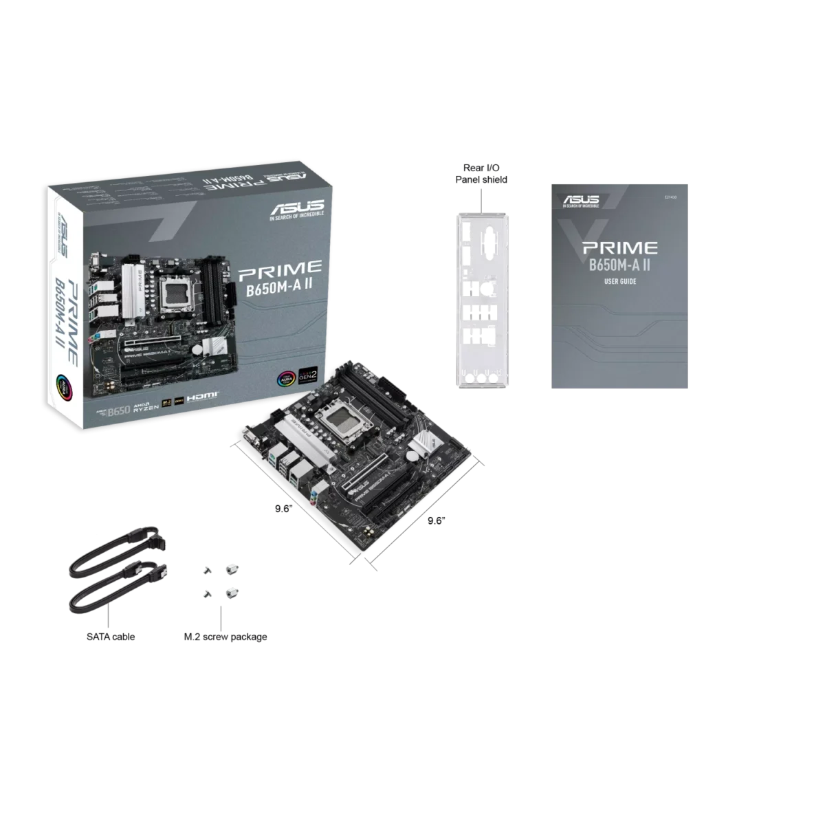 Motherboard ASUS PRIME B650M-A II AM5 DDR5